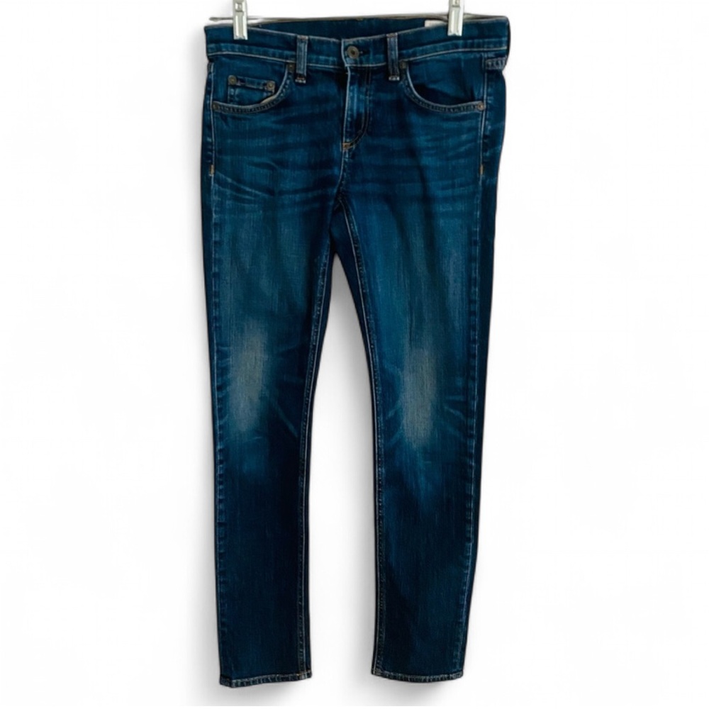 RAG & BONE DRE SLIM MISSION DENIM JEANS SIZE 26 DARK WASH CLASSIC NEUTRAL